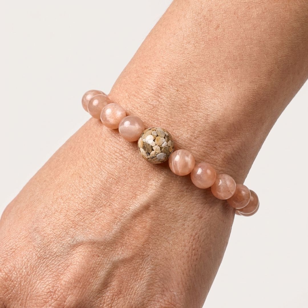 Lake Michigan Stones + Sunstone