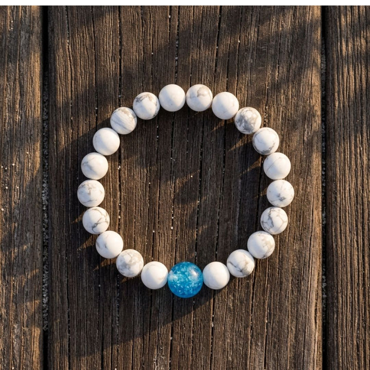 Ocean Salt + White Howlite