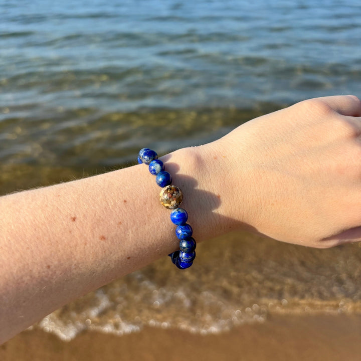 North Carolina Stones &amp; Shells + Lapis Lazuli