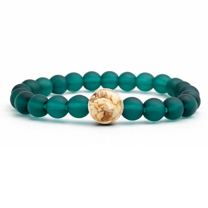 Alabama Stones + Peacock Blue Glass