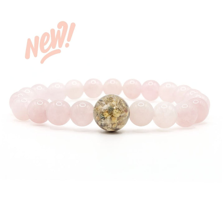 Connecticut Stones + Rose Quartz