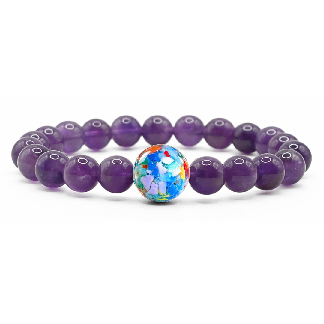 Great Lakes Recycled Plastic + Amethyst