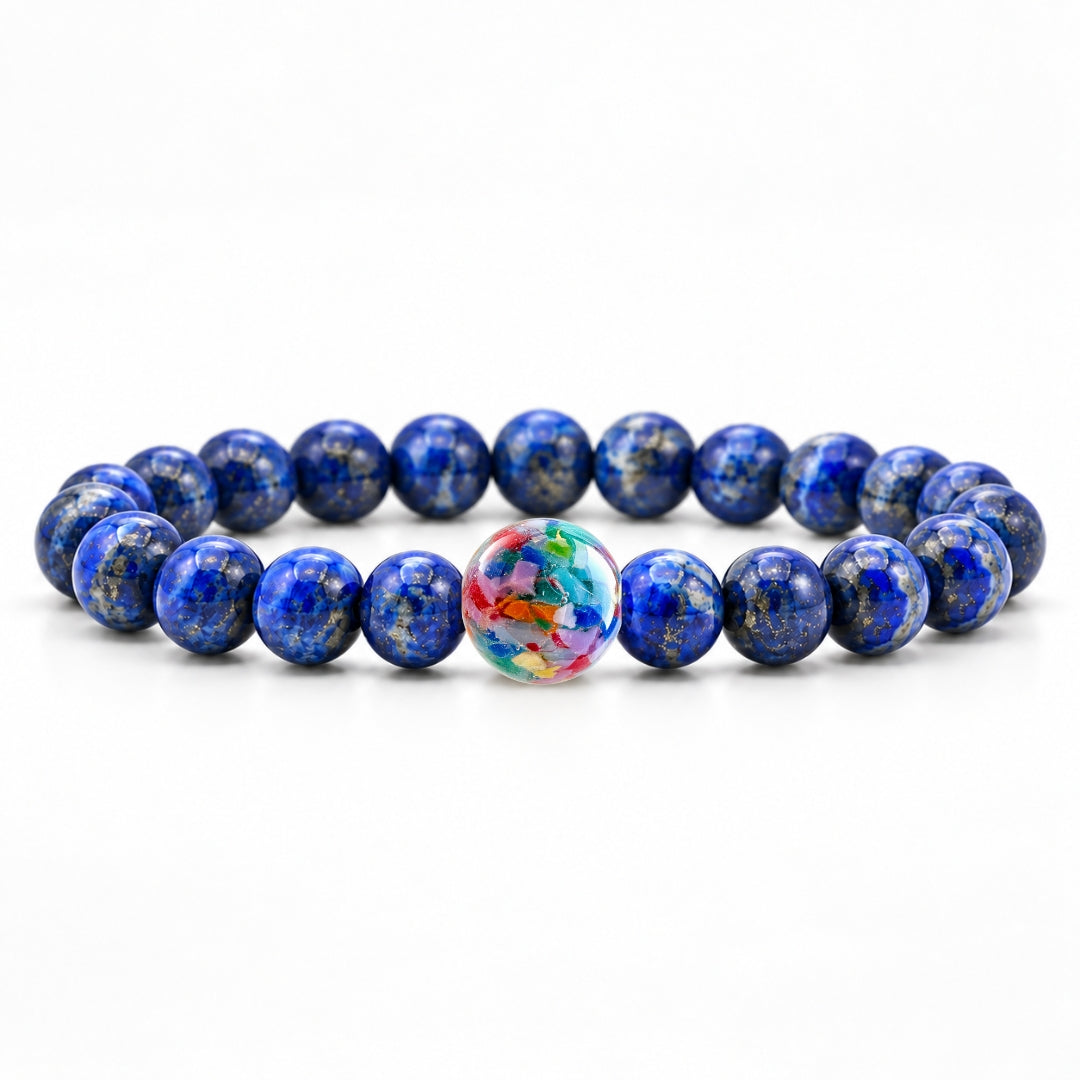 Great Lakes Recycled Plastic + Lapis Lazuli
