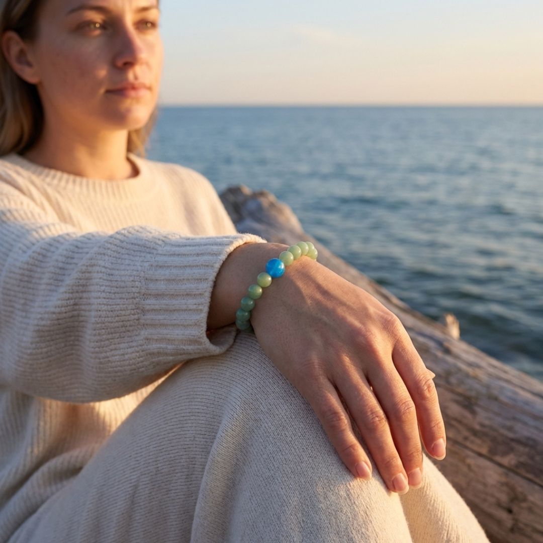 Ocean Salt + Green Aventurine