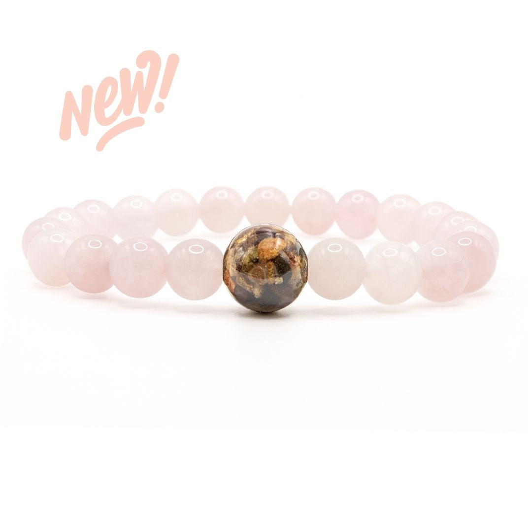 Iowa Stones + Rose Quartz