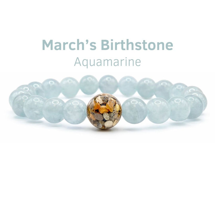 Lake Huron Stones + Aquamarine