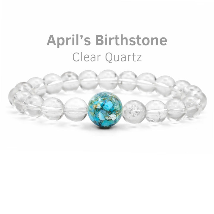 Leland Blue + Clear Quartz
