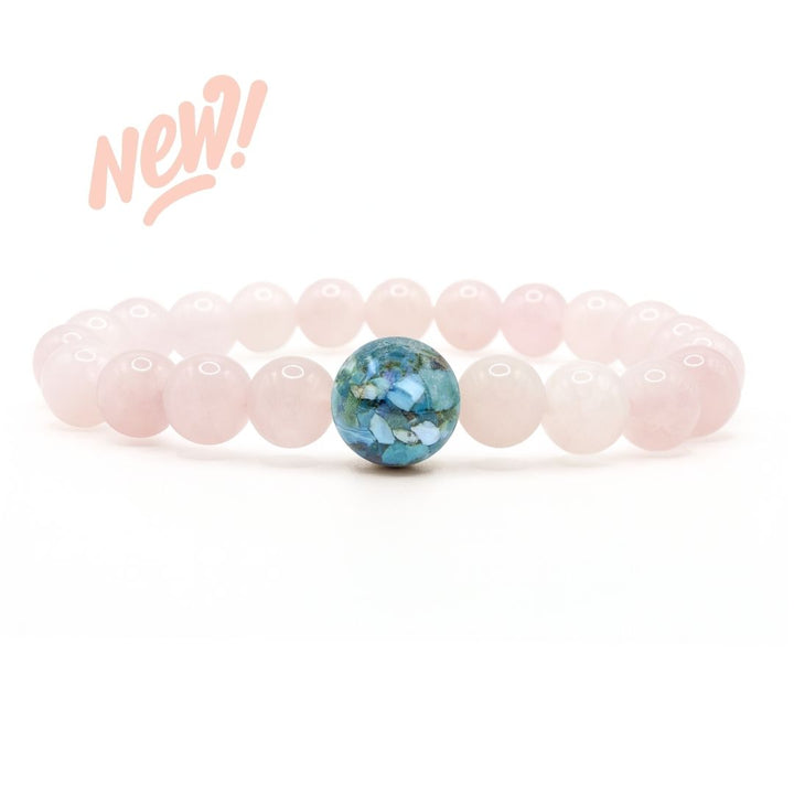 Leland Blue + Rose Quartz