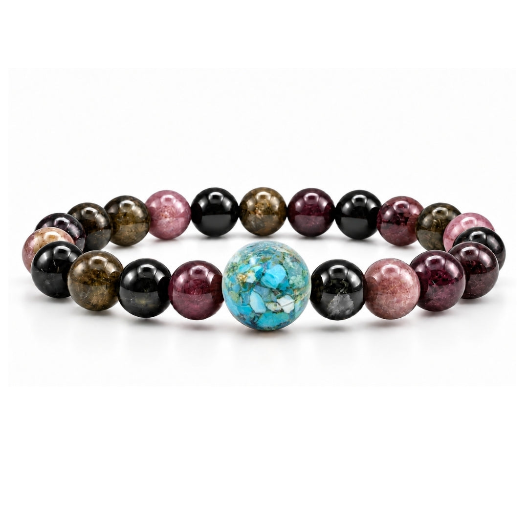 Leland Blue + Watermelon Tourmaline