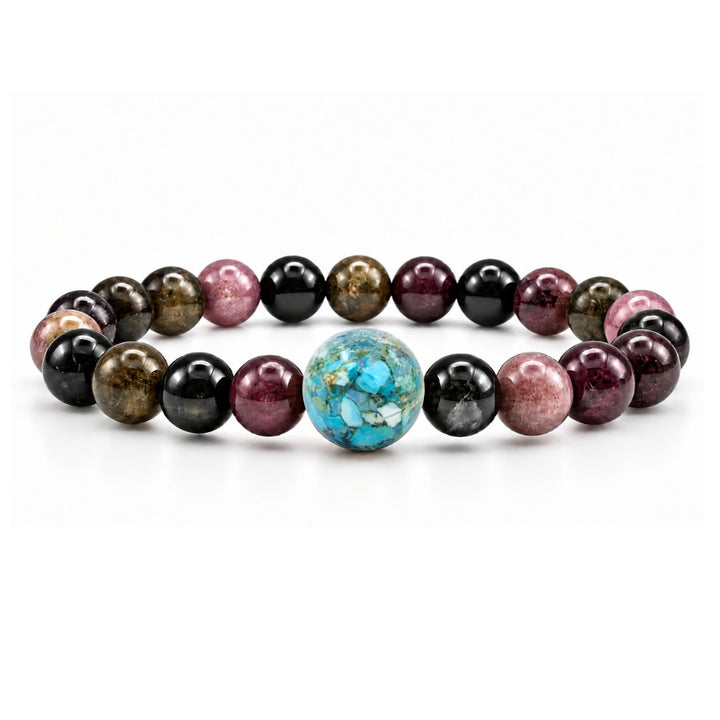 Leland Blue + Watermelon Tourmaline
