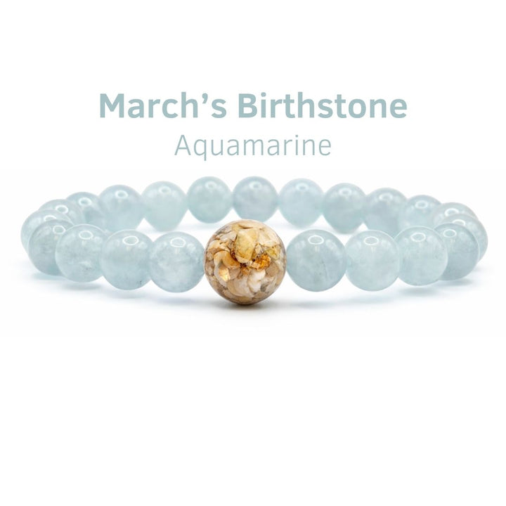 Maryland Stones & Shells + Aquamarine