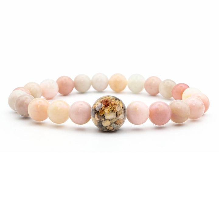 Massachusetts Stones + Pink Opal