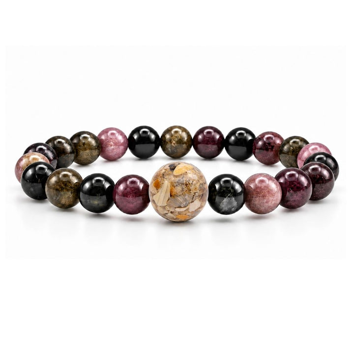 North Carolina Stones &amp; Shells + Watermelon Tourmaline