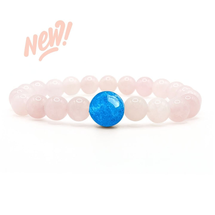 Ocean Salt + Rose Quartz