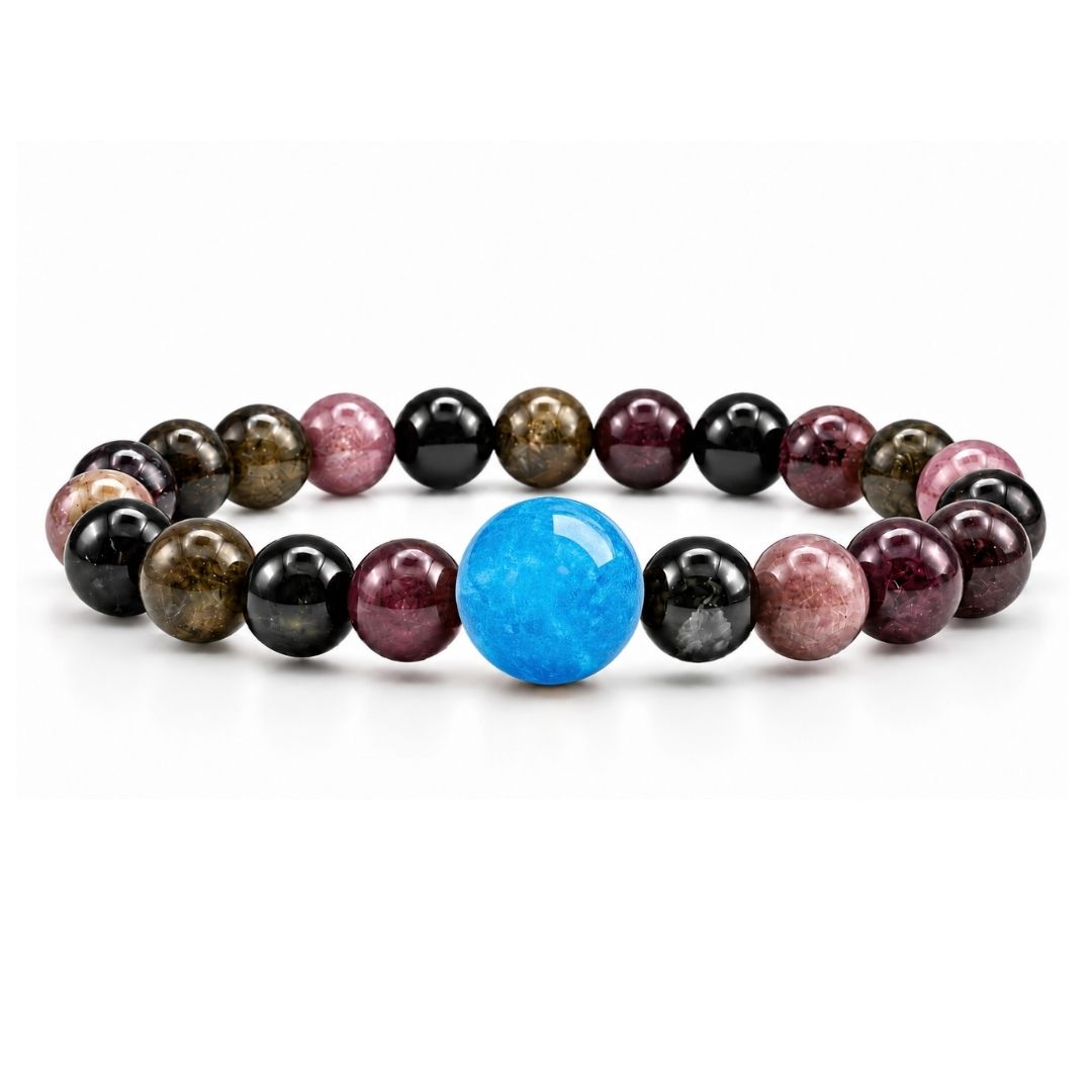 Ocean Salt + Watermelon Tourmaline