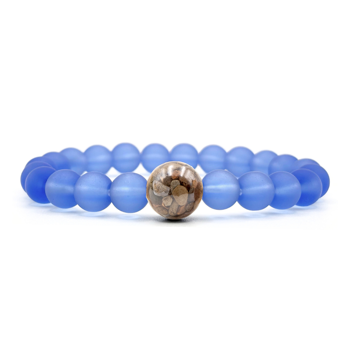 Pennsylvania Stones + Periwinkle Blue Glass