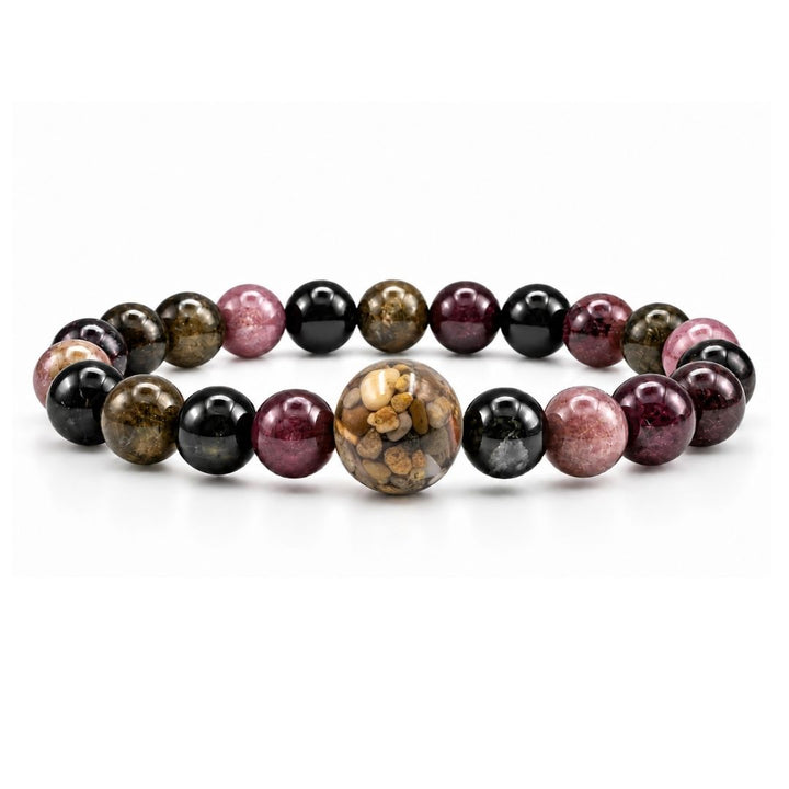 Puerto Rico Stones + Watermelon Tourmaline