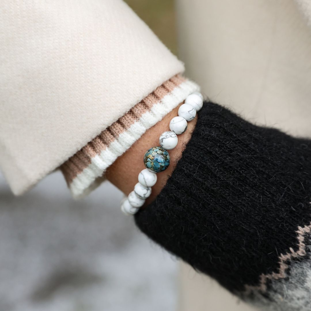 Indiana Stones + White Howlite