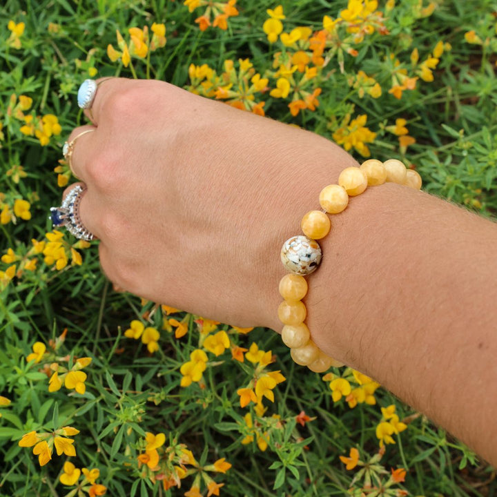 Massachusetts Stones + Yellow Jade